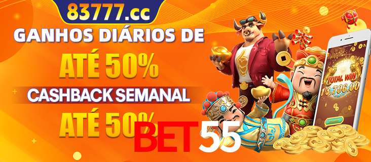 Anúncio de um membro ganhador do cassino BET55 que ganhou R$2.193.486,00 jogando o slot PG Fortune Tiger, com os mascotes do jogo comemorando o prêmio.